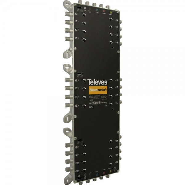 Televes MS524C 5 in 24 Guss-Multischalter NEVO receiverpowered kaskadierbar ohne Netzteil