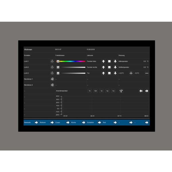 MDT technologies VC-1001.04 Touchpanel VisuControl Größe 10Zoll/25,6cm