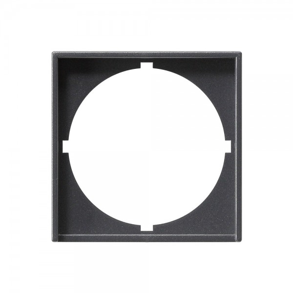 Gira 028128 Adapterrahmen mit runden Ausschnitt System 55 Anthrazit