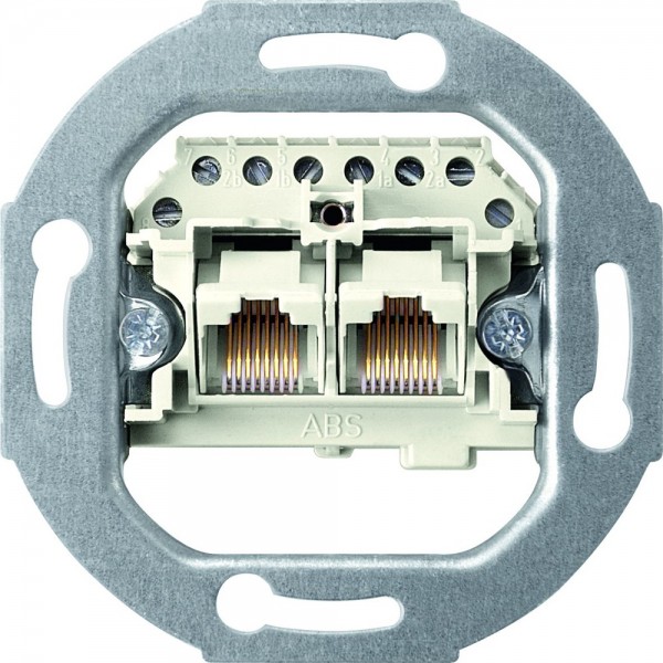 Merten 465702 UAE-Einsatz 2x8 cremeweiß