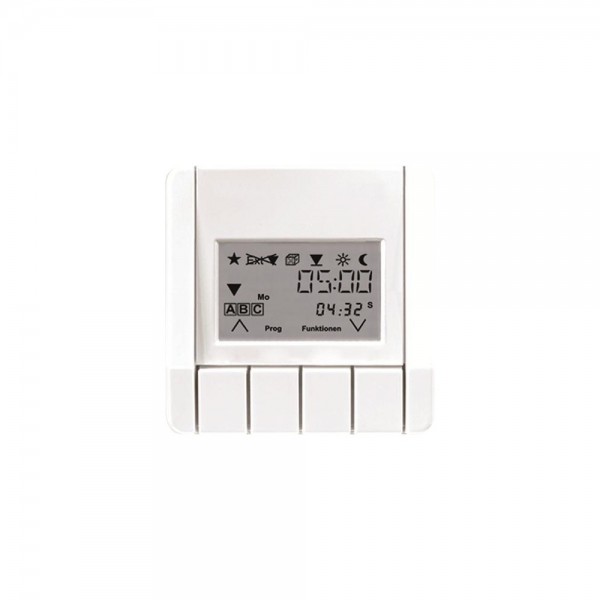 Jung CD5232T3WW Abdeckung Jalousie Timer-Funktion alpinweiß