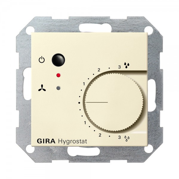 Gira 226501 Elektronischer Hygrostat 230 V~ System 55 Cremeweiß glänzend