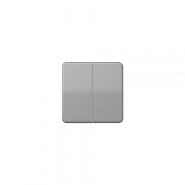 Jung CD1565.07GR Kurzhubtaste Serien-Tastdimmer grau