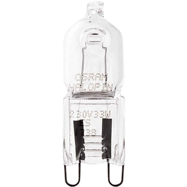 OSRAM Halogenlampe HALOPIN ECO 33W 230V G9 66733 ECO HALOPIN Halogenlampen Osram Leuchtmittel Beleuchtung Elanto24