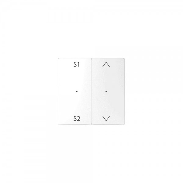 Merten MEG5227-6035 Wippe für Taster-Modul 2-fach (Szene1/2, Pfeile Auf/Ab) System Design lotosweiß