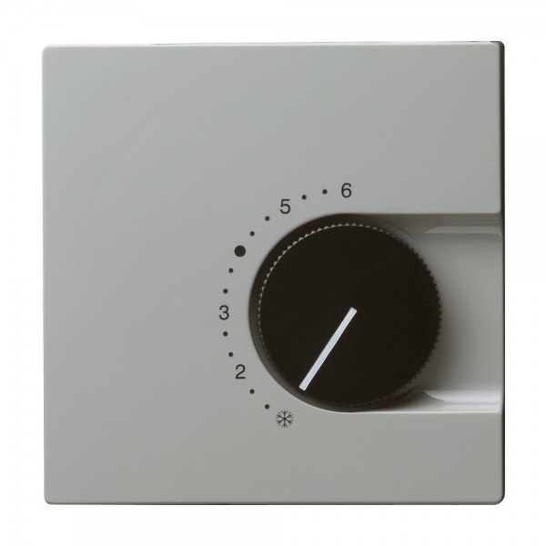 Gira 039042 Raumtemperaturregler 230/10 (4) A~ mit Öffner S-Color Grau