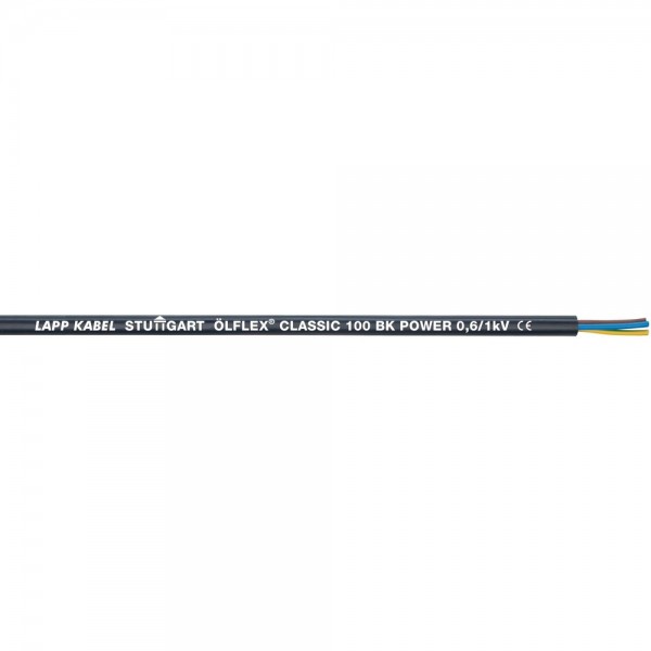 Lapp Kabel ÖLFLEX CLASSIC 100 BK 0,6/1kV 3x2,5mm² Steuerleitung 1120469 Meterware