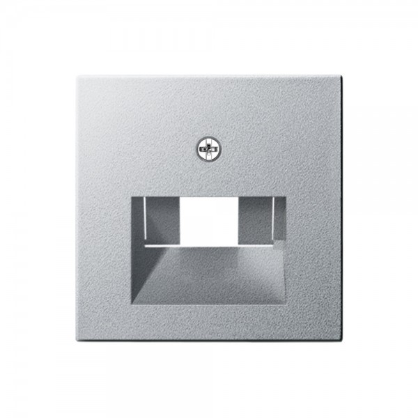 Gira 027026 Abdeckung für UAE/IAE und Netzwerk- Anschlussdose System 55 Aluminium