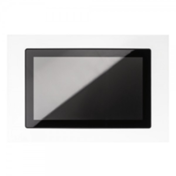 Ritto Wiser Door Panel TwinBus 7“ mit Rahmen im M-Pure Design RGE1797580 polarweiß glänzend