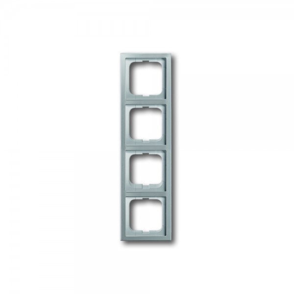 Busch Jaeger 1724-866K Abdeckrahmen 4-fach pur edelstahl