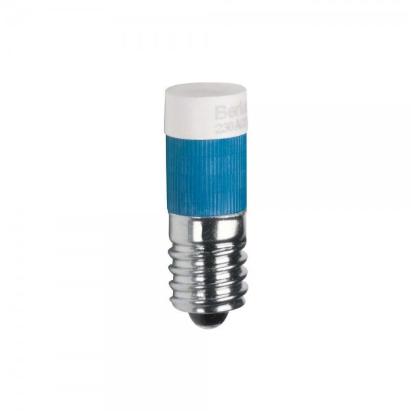 Berker 167804 LED-Lampe für Drucktaster und Lichtsignal E10 blau
