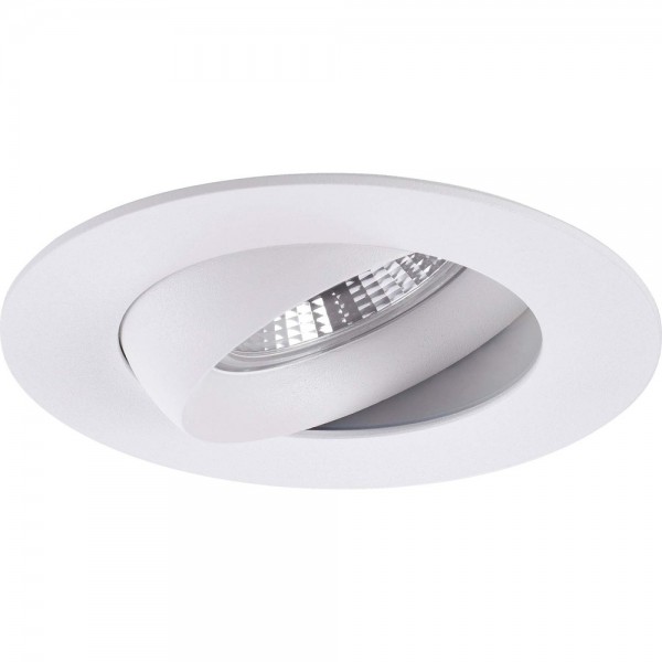 Brumberg LED-Einbaustrahler INDIWO83 dreh- und schwenkbar 5,5W 3000K 500lm 350mA 36° strukturweiß