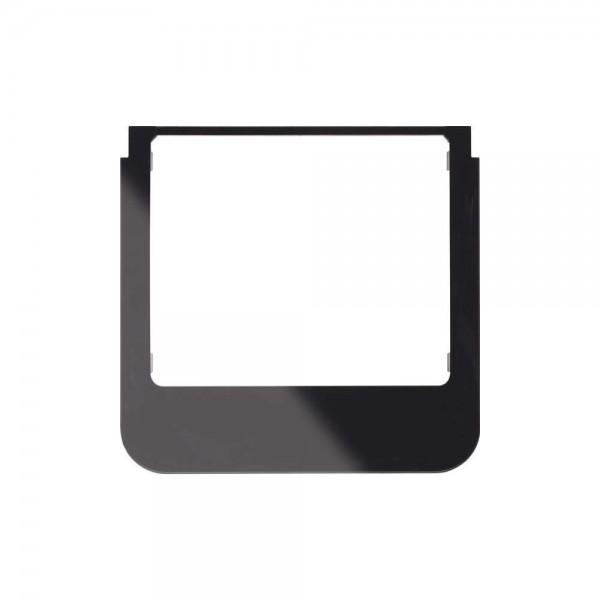Berker 13192145 Touch Control - Designrahmen abgerundet schwarz glänzend
