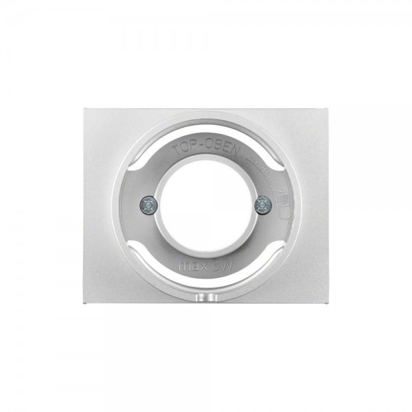 Berker 11677003 Zentralstück für Lichtsignal E14 K.5 Alu