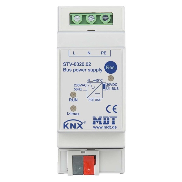 MDT technologies STV-0320.02 Busspannungsversorgung 2TE REG 320mA