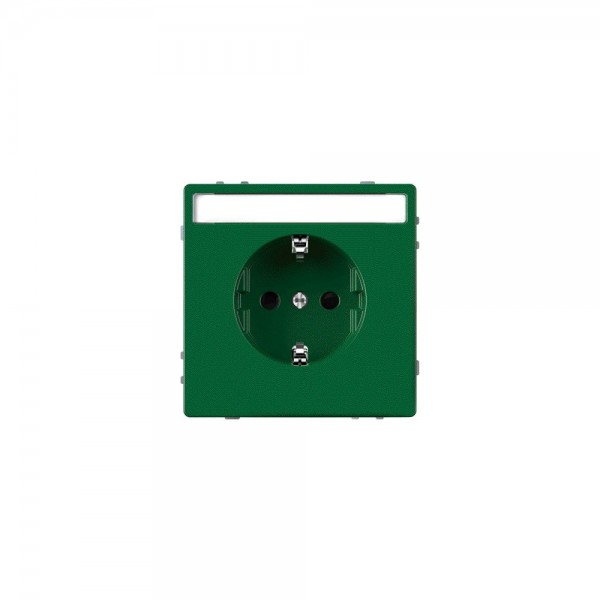 Merten MEG2302-6004 SCHUKO-Steckdose für Sonderstromkreise System Design grün