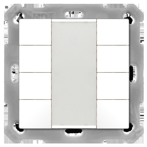 MDT technologies BE-TA5508.02 Taster 55 8-fach Reinweiß matt