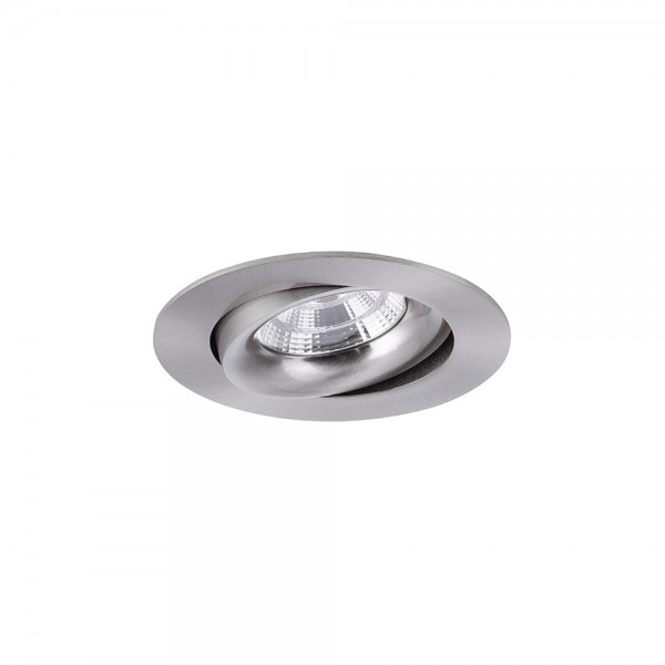 Brumberg LED-Einbaustrahler INDIWO83 schwenkbar 5,5W 3000K 500lm 350mA 36° nickel matt