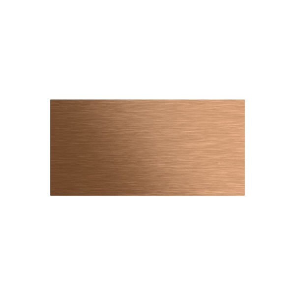 Gira 5542921 System 106 Ruftastenabdeckung 2-fach Bronze