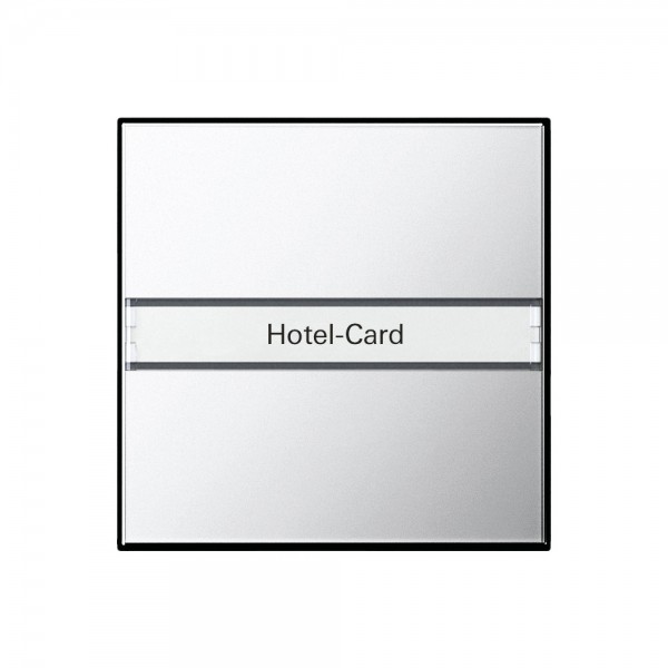 Gira 0140605 Hotel-Card-Taster Beschriftungsfeld System 55 Chrom