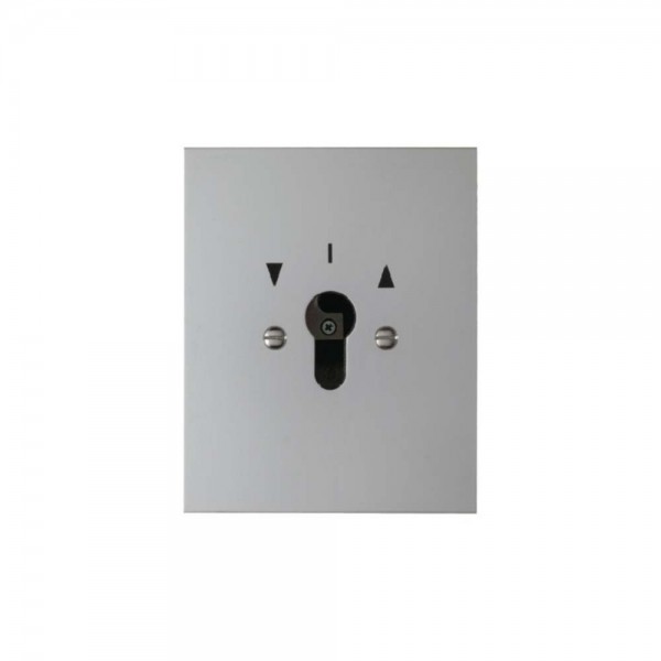 Berker 4412 Jalousie-Schlüssel-Schalter 2-polig mit Aufdruck UP Druckguss IP 44