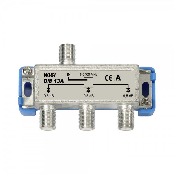 Wisi DM 13 A SAT-Verteiler 3-fach 5...2400 MHz 7...10,5 dB