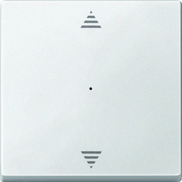Merten MEG5215-0419 Wippe für Taster-Modul 1-fach (Pfeile Auf/Ab) System M polarweiß edelmatt