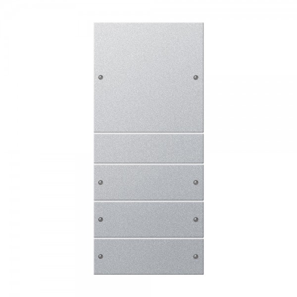 Gira 218426 Wippenset 4-fach (1+3) System 55 Aluminium