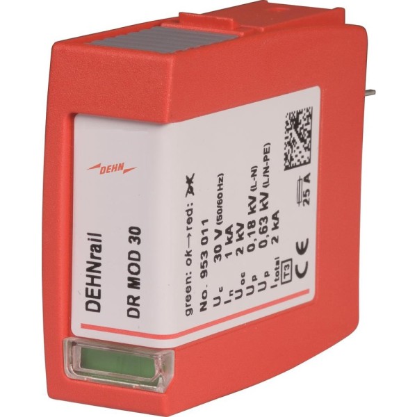 DEHN DRMOD30 Schutzmodul für DEHNrail M 2P Typ 3