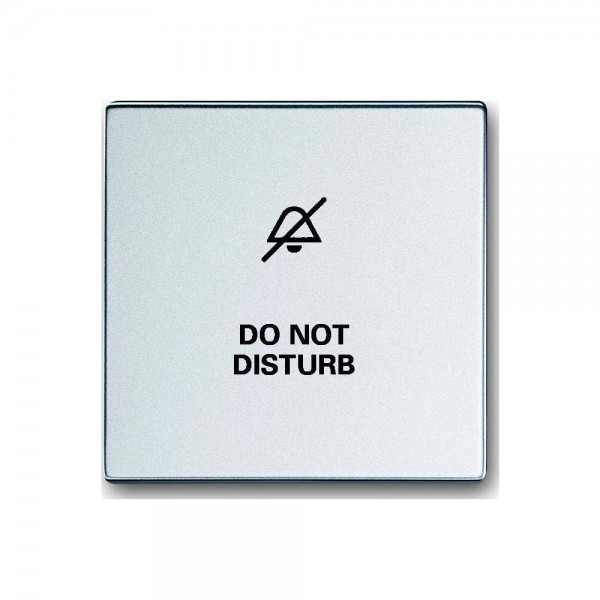 Busch Jaeger 1786/11-83 Wippe mit Aufdruck DO NOT DISTURB alusilber