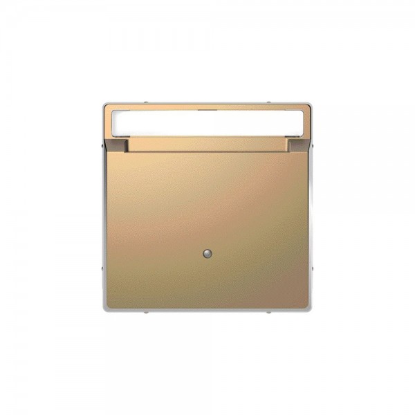 Merten MEG3854-6051 Card-Schalter mit Schriftfeld System Design champagnermetallic
