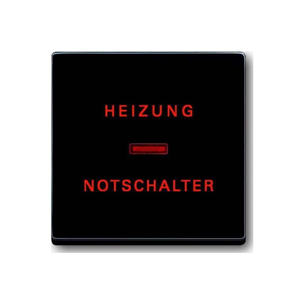 Busch-Jaeger 1789H-81 Wippe mit Aufdruck "Heizung" anthrazit