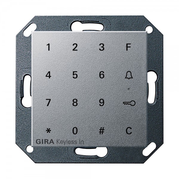 Gira 260526 Keyless In Codetastatur System 55 Aluminium