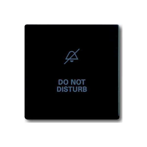 Busch Jaeger 1786/11-885 Wippe mit Aufdruck DO NOT DISTURB schwarz matt