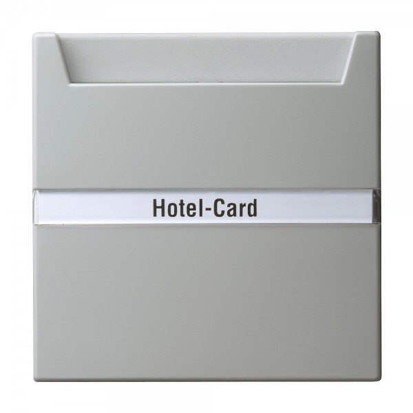 Gira 014042 Hotel-Card-Taster beleuchtbar mit Beschriftungsfeld S-Color Grau