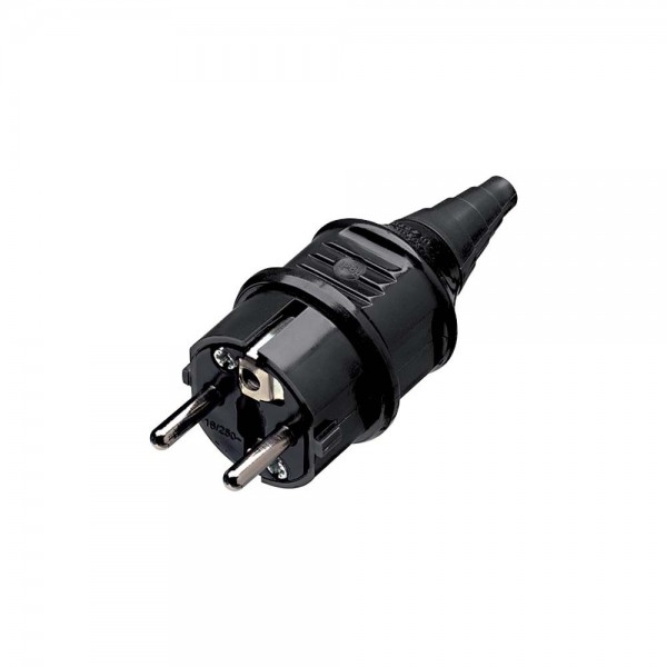 Mennekes 10754 Stecker SCHUKO® 16A 2p+E 230V IP44 schwarz