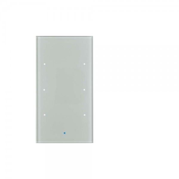 Berker 75143034 Berker TS Glas-Sensor 3-fach Komfort Glas alu