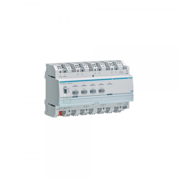 Hager TYA664AN Universal-Dimmaktor 4-fach pro 4x 300 W KNX