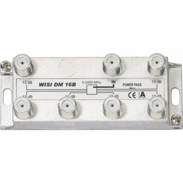 Wisi DM 16 B SAT-Verteiler 6-fach 5...2400 MHz 11...17 dB