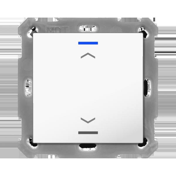 MDT technologies BE-TAL55T1.A1 Taster Light 55 1-fach RGBW Reinweiß glänzend