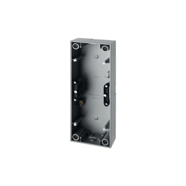 Berker 10439939 Aufputzgehäuse 3-fach S.1/Q.3 aluminium matt