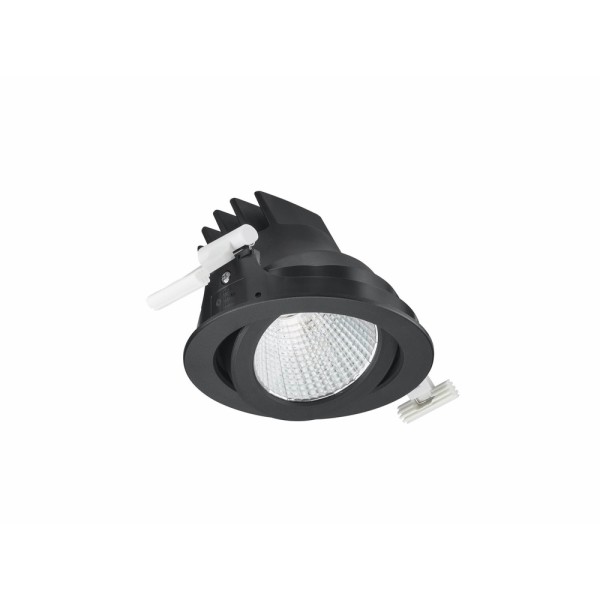 Philips LuxSpace Accent Compact Einbaustrahler 23W D125mm 2800lm 3000K Schwarz IP20