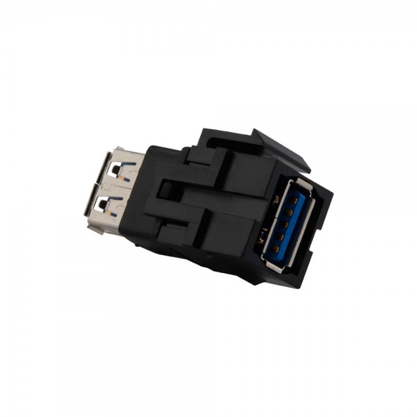 Merten MEG4582-0001 USB-Keystone USB 3.0 schwarz