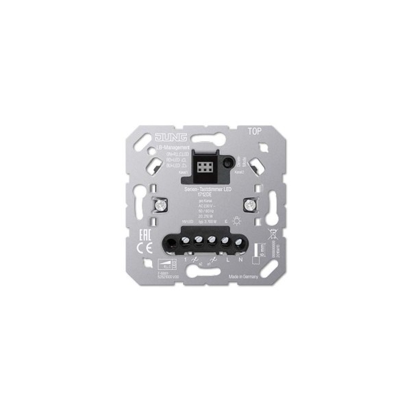 Jung 1712DE Serien-Tastdimmer Universal LED