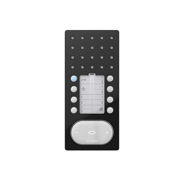 Siedle&Söhne BFC 850-0 SH/W Bus-Freisprechtelefon Comfort Intercom Schwarz-Hochglanz/Weiß