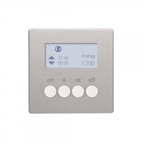 Berker 85745224 KNX-Funk Zeitschaltuhr quicklink Q.1/Q.3/Q.7 alu samt