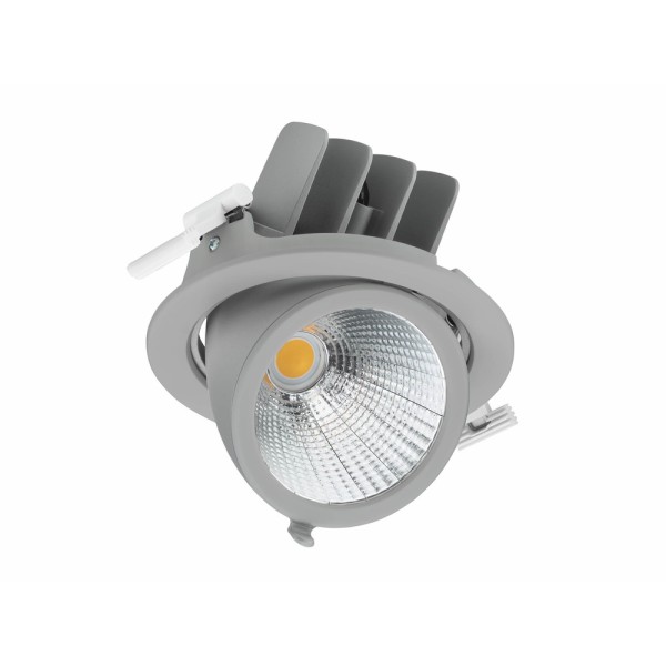 Philips LuxSpace Accent Performance Einbaustrahler 38.5W D155mm 4700lm 2700K Silber IP20