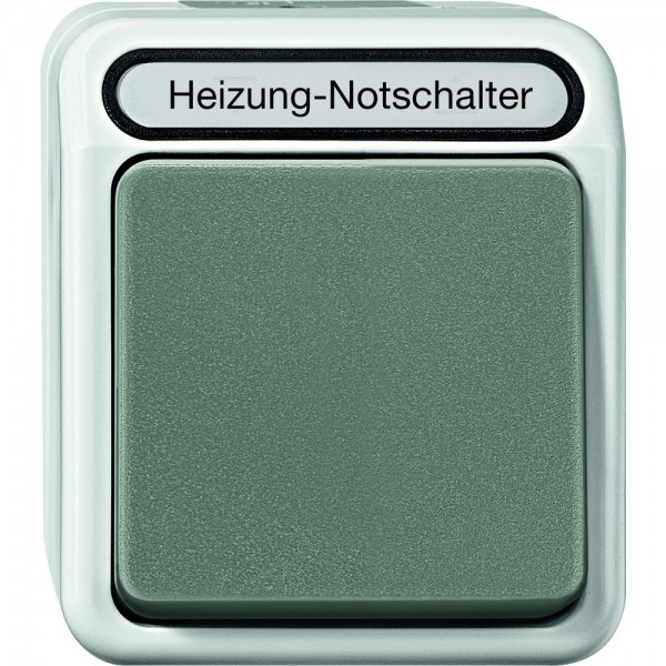 Merten MEG3448-8029 Heizungs-Notschalter 1-polig Aquastar lichtgrau