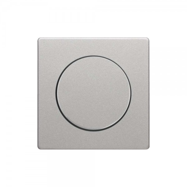 Berker 11376084 Zentralstück für Drehdimmer mit Regulierknopf Q.1/Q.3/Q.7 alu samt