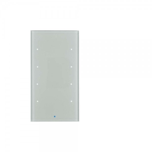 Berker 75144034 Berker TS Glas-Sensor 4-fach Komfort Glas alu